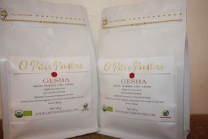 250gm - Organic Single Origin Fair-trade Colombian Coffee - "GESHA" Freshly Roasted in NYC