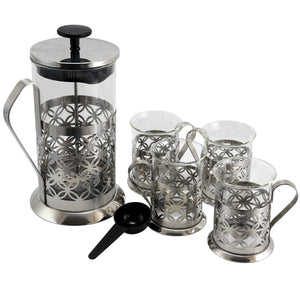 Mr Coffee Trellise 5 Piece Coffee Press Set