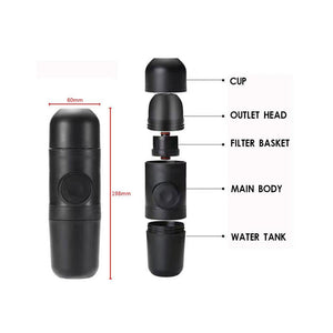 Manual Coffee Grinder Mini Coffee Machine Manual Coffee Maker Portable Pressure Coffee Maker